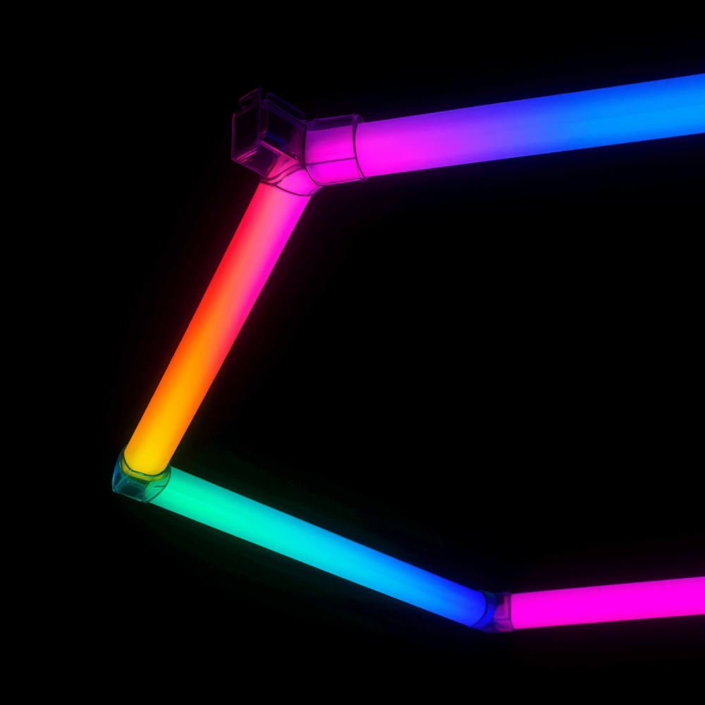 Kliktile Modular Hexagon RGB LED Light Module - Dynamic Color-Changing