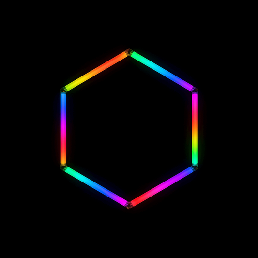 Kliktile Modular Hexagon RGB LED Light Module - Dynamic Color-Changing