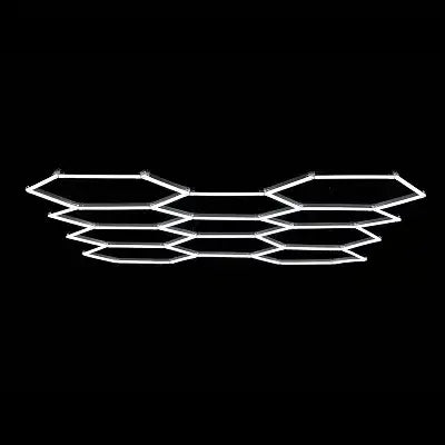 Kliktile Signature RGB Hexagon Light Array - Ultimate Custom Showroom Lighting