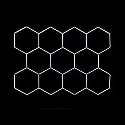 Kliktile Signature RGB Hexagon Light Array - Ultimate Custom Showroom Lighting